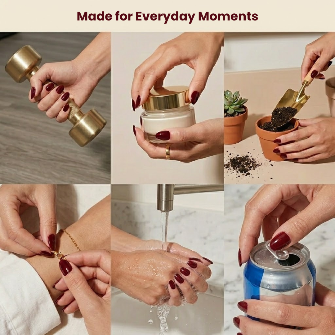 Salon-Looking Nails in 15 Minutes — No UV, No Mess